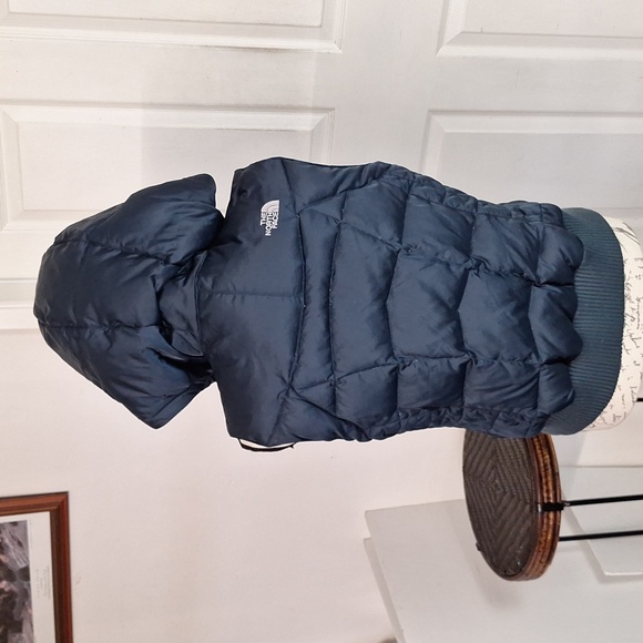 North Face Hooded Down Vest Women M - Picture 8 of 12